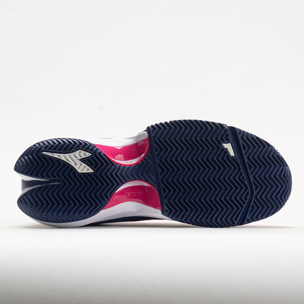 Diadora Finale Clay Women's  Pink Yarrow/White/Blueprint