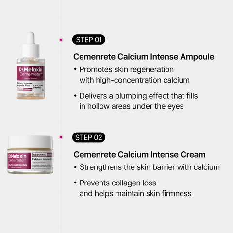 Dr.Melaxin Calcium Eyecare Routine Set
