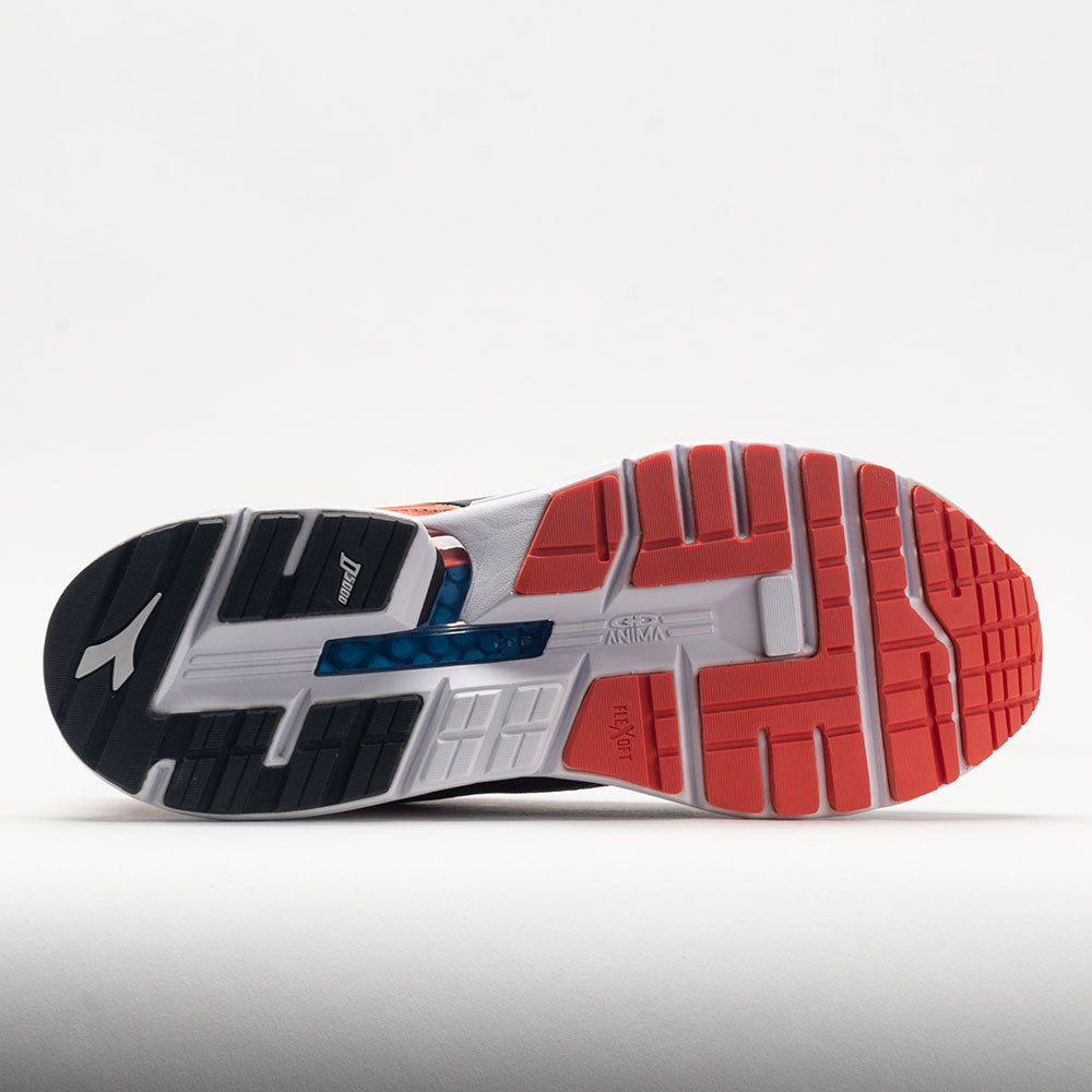 Diadora Mythos Blushield Vigore Men's  Silver/Black/Mandarin