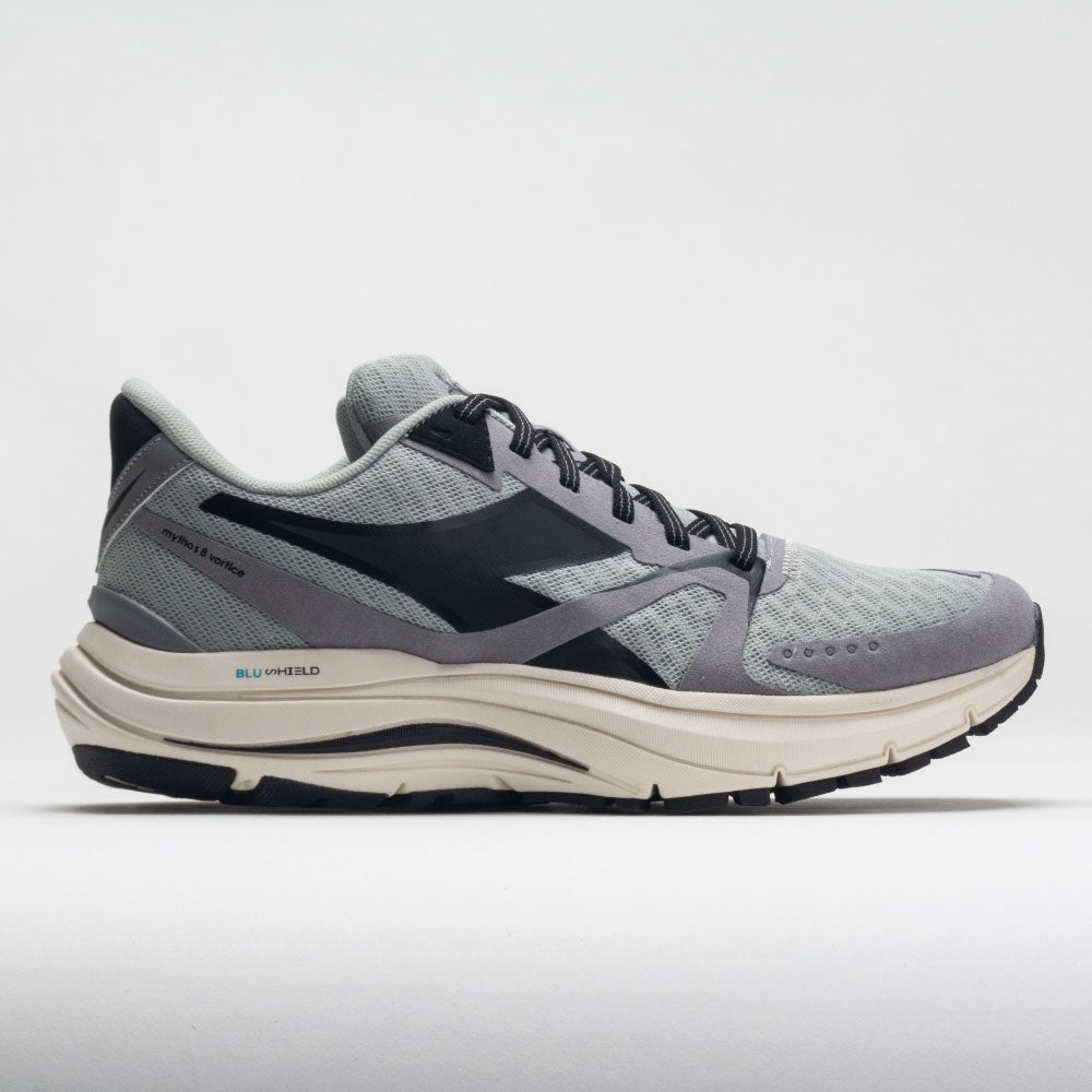 Diadora Mythos Blushield 8 Vortice Men's  Silver/Black/Whisper White