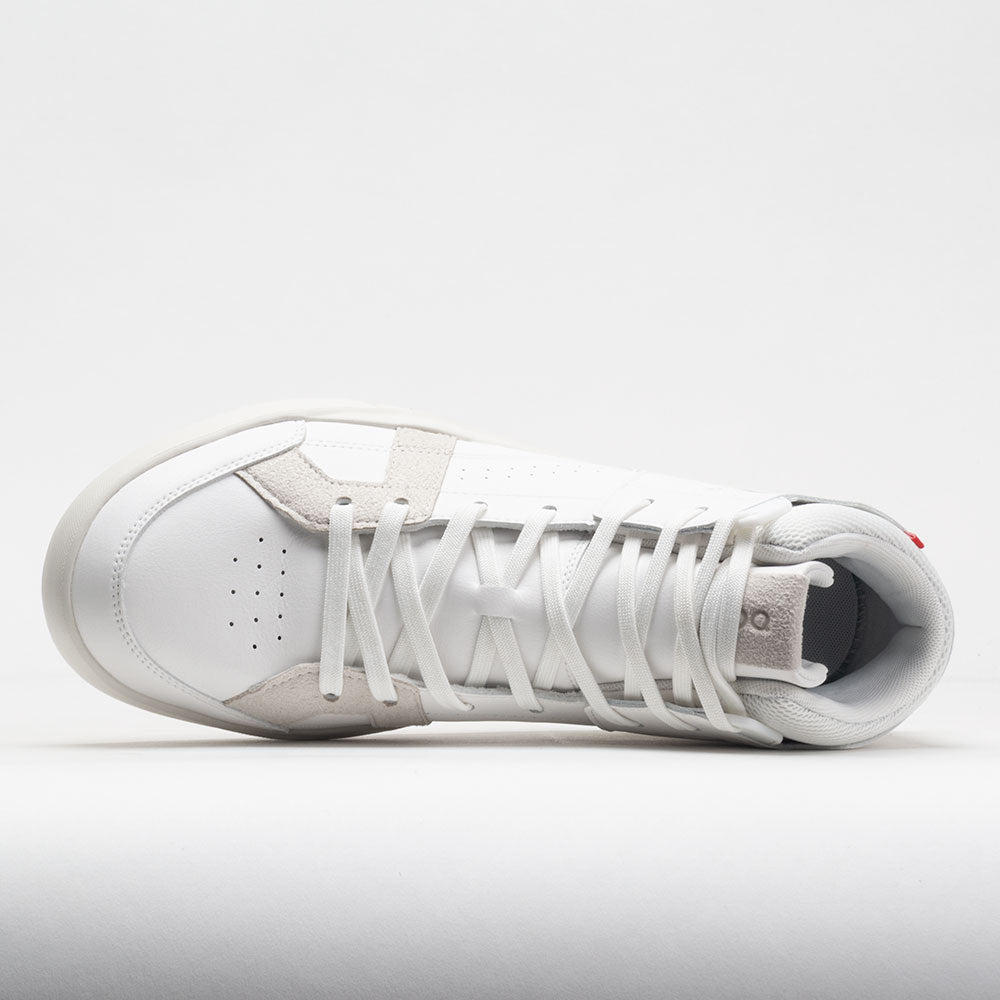 On The Roger Clubhouse Mid Men's  White/Sand